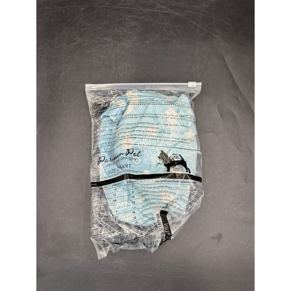 Parisian Pet cloud pjs XL 16body 21 chest 14 neck 18-25lb - Picture 2 of 3